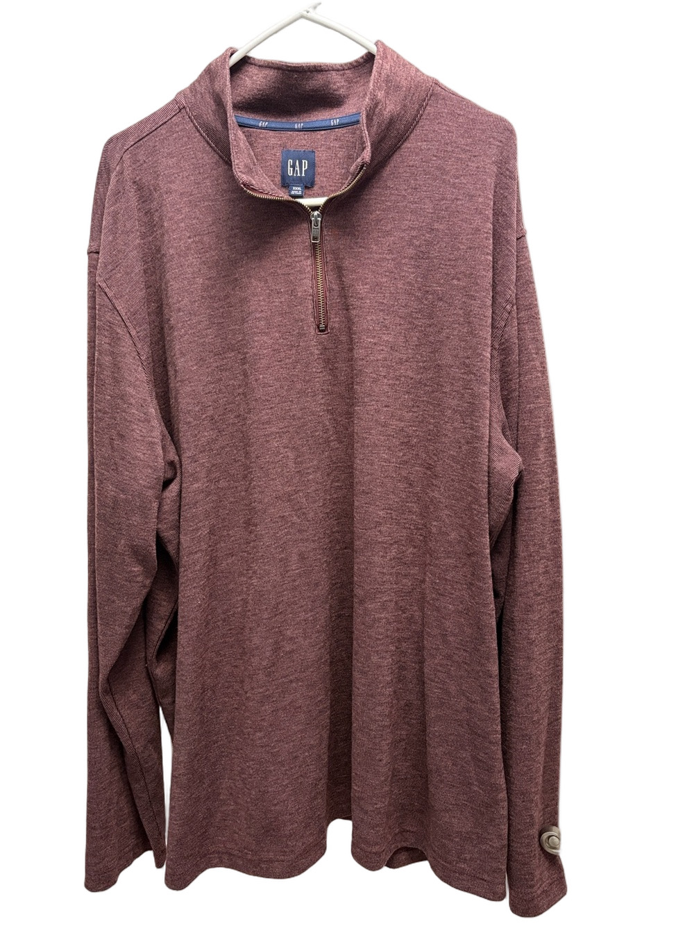 GAP Ribbed Crewneck Sweater Size XXXL Maroon